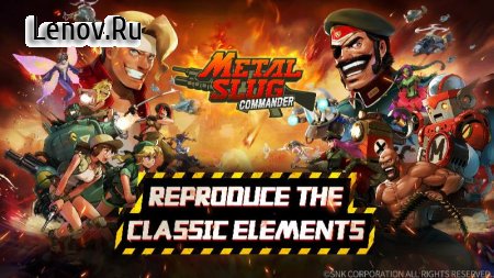 Metal Slug : Commander v 1.1.1 Mod (MENU MOD/DMG/DEFENSE MULTIPLE)