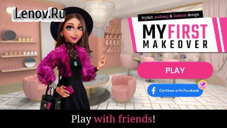 My First Makeover: Stylish makeup & fashion design v 2.2.0 Mod (A lot of gold coins/diamonds)