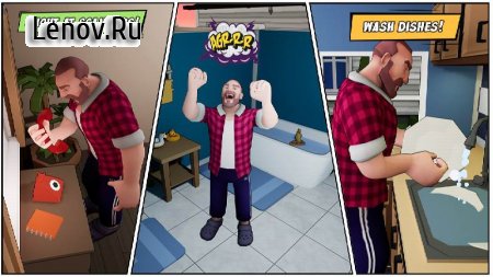 Angry Dad: Arcade Simulator v 1.3.0 Mod (Menu/Excessive time/Dads moving speed increases)