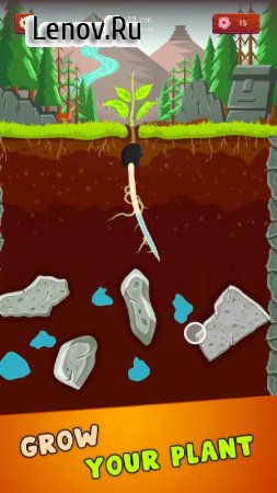 Take Root: выращивание растений и игры с деревьями v 2.5 (Mod Money)