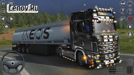 Euro Truck Driving Sim 3D v 1.4 Mod (A lot of gold coins)