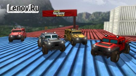 Impossible Police Hummer Car Tracks 3D v 1.02 Mod (Money)