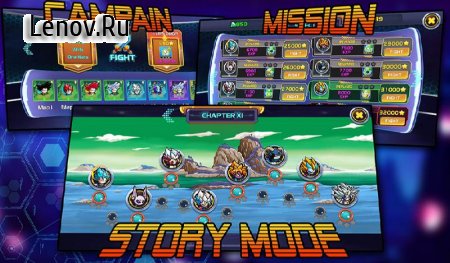 Stickman Warriors Dragon Legend Super Battle Fight v 1.21 Mod (MENU MOD/DMG/DEFENSE MULTIPLE)