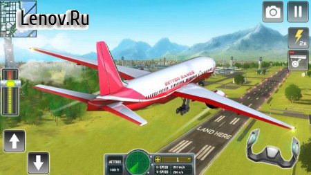 Flight Simulator : Plane Games v 2.2 Mod (Gold coins)