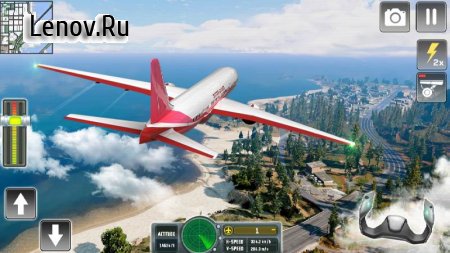 Flight Simulator : Plane Games v 2.2 Mod (Gold coins)