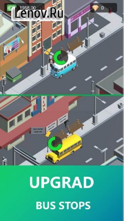 Bus Tycoon Simulator Idle Game v 0.19 Mod (A lot of diamonds)