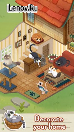 Cozy Cats v 1.0 Mod (Many apples/Free Shopping)