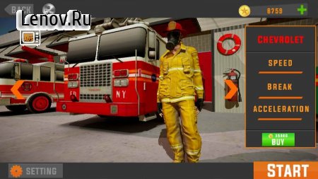 Fire Truck Simulator v 1.0 Mod (No ads)