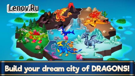 Dragon Paradise City: Breeding War Game v 1.3.60 Mod (Unlimited Gold/Gems/Food)