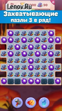 Becharmed - Match 3 Games v 1.0.9 Mod (A lot of diamond/Boosters)