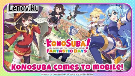 KonoSuba: Fantastic Days v 3.10.0 Mod (Damage/Defense/Infinite SP/Skill)