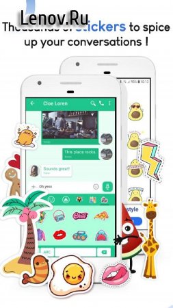 Mood Messenger  SMS  MMS v 2.7.3.2343 Mod (Premium)