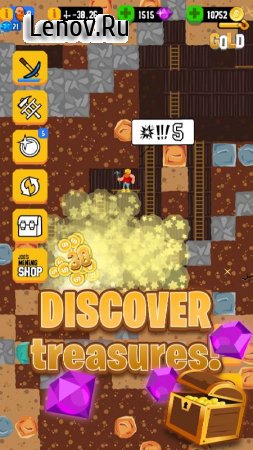 Gold Digger FRVR - Mine Puzzle v 2.2.4 Mod (No ads)