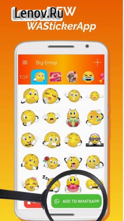 Big Emoji - large emoji for all chat messengers v 12.1.1 Mod (Premium)