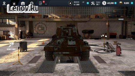 Tank Mechanic Simulator v 1.8.6 Mod (No ads)