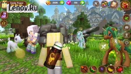 Pony World Craft v 1.3.5 Mod (Lots of gold coins/diamonds)