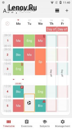 Timetable Neo Schedule v 1.19.1 Mod (VIP)