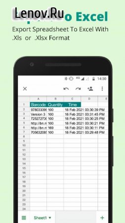 Excel Spreadsheet: Sheets App v 1.37 Mod (Pro)