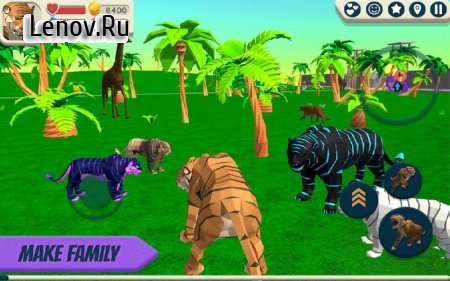 Tiger Simulator 3D v 1.055 Mod (Unlimited coins/food)