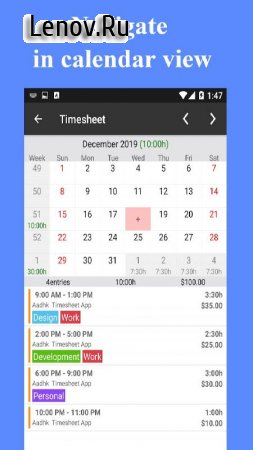 Timesheet - Work Hours Tracker v 12.3.2-inApp Mod (Unlocked)