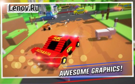 Crossy Brakes: Blocky Road Fun v 1.0.7 Mod (A lot gold coins)