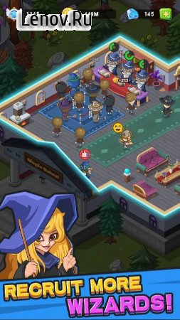 Idle Wizard College v 1.12.0000 Мод меню