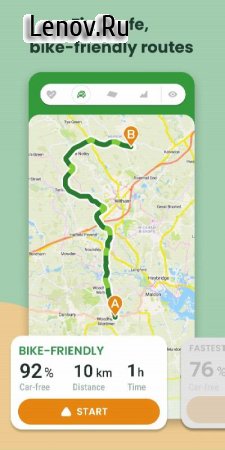 Cyclers: Bike Navigation & Map v 12.3.1 b654 Mod (Plus)