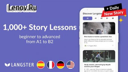 Learn Languages with Langster v 2.4.1 Mod (Premium)