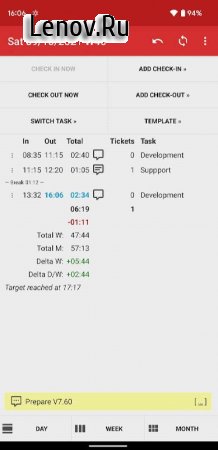 Time Recording - Timesheet App v 7.72 Mod (Pro)