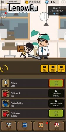 Overtime Warrior Idle RPG v 2.1 Mod (Get rewarded without watching ads)