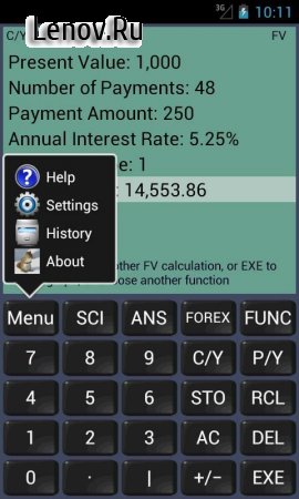 Financial Calculator FincCalc+ v 1.4.6  ( )