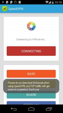 SpeedVPN Secure VPN Proxy v 1.6.8 Mod (VIP)