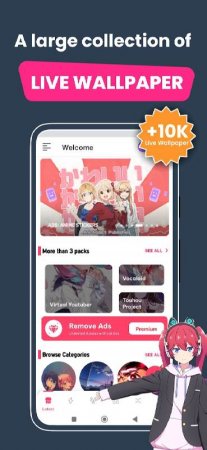 +9000000 Anime Live Wallpapers v 26 Stable Mod (Premium)