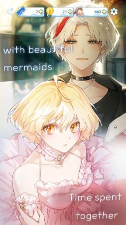 Aqua Romance: Mermaid Otome v 1.1.4 Mod (Free Premium Choices)
