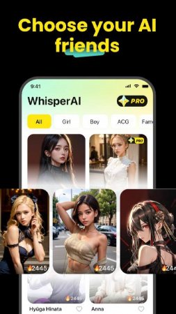 WhisperAI - your ai friends v 1.1.68 Mod (VIP)