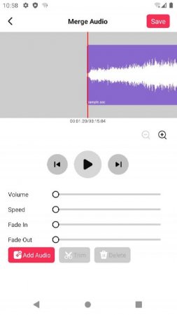 Audio Editor & Music Editor v 2.1.1.google Mod (Pro)