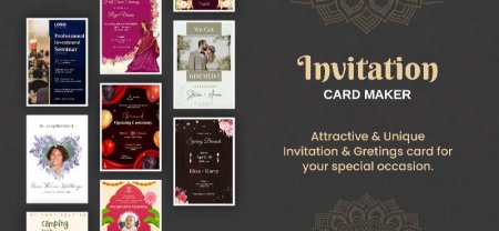 Invitation Maker & Card Maker v 1.20 Mod (Premium)