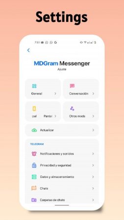 MDGram Messenger v 18.5 - TG 10.3.2 Mod (Premium local)