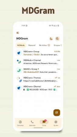 MDGram Messenger v 18.5 - TG 10.3.2 Mod (Premium local)
