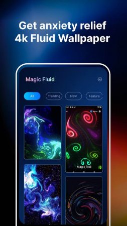 Magic Fluid: Live Wallpaper v 2.0 Mod (Unlocked)