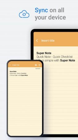 Super Note - Notes - Notebook, Notepad v 1.9.78 Mod (Unlocked)