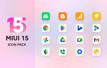 Mi15 - Icon Pack v 3.2  ( )
