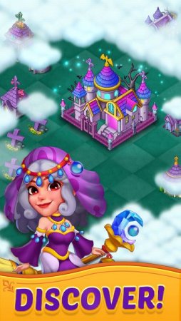 Merge Witches-Match Puzzles v 4.43.0 Mod (Free Shopping)