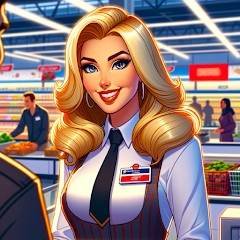 Supermarket Saler Simulator v 0.1.7 (Mod Money/No ads)