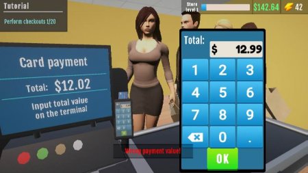 Supermarket Manager Simulator v 1.0.30 (Mod Money)