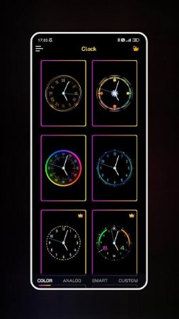 Neon Clock Wallpaper v 1.5.1 Mod (Premium)