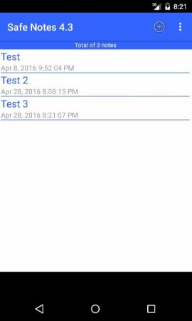Safe Notes Pro Secure NotePad v 4.9.8  ( )