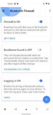 Bluetooth Firewall Trial v 4.7.0 Mod (Unlocked)
