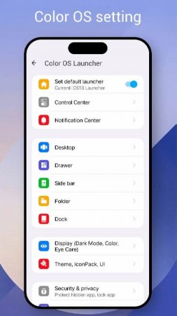 Color OS Launcher v 7.0 Mod (Premium)