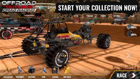 Offroad Outlaws Drag Racing v 1.0.4 (Mod Money)